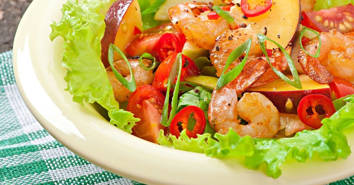 Shrimp with Fresh Mango Salsa