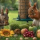 what will squirrels eat