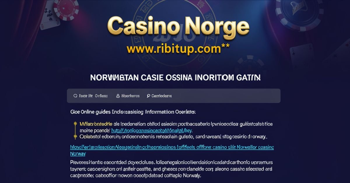 Ribitup.com Casino Norge